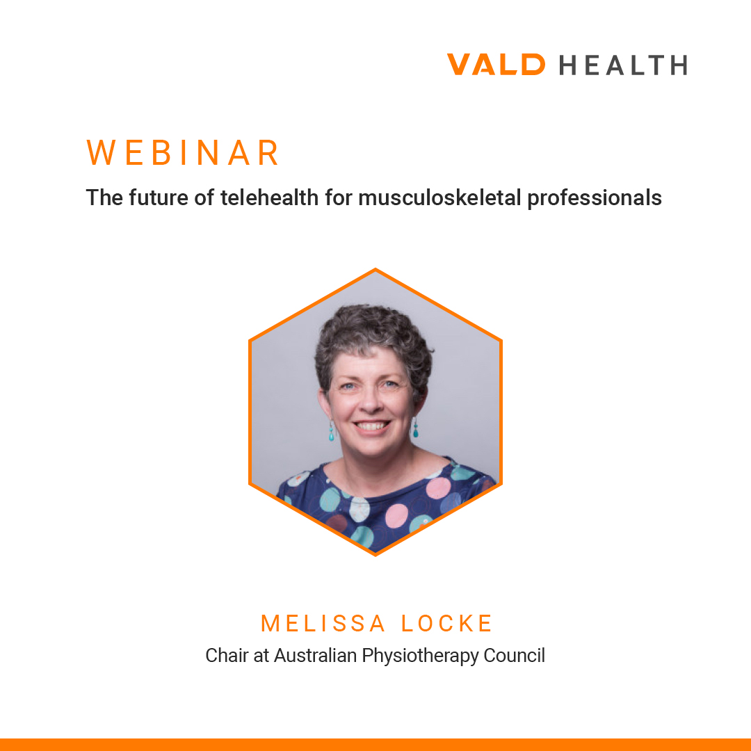 📣 Upcoming webinar...

We sit down with Melissa Locke (Chair at the Australian Physiotherapy Council) to hear her insights on 'The future of telehealth for musculoskeletal professionals.'

Register to receive an email upon webinar release. 🔗 bit.ly/3uWoMo8