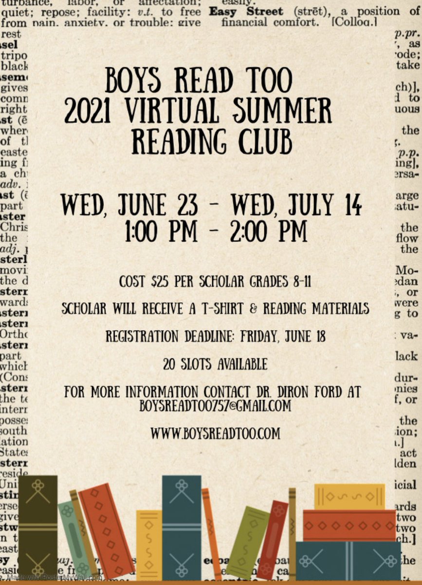 MLHarrisIII's tweet photo. To my @ICNorcomHigh Greyhound Soldiers, check this out and spread the word. Great summer reading program! Get with me or @dr_diron for more info. #BoysRead #MenRead #ReadToLead https://t.co/zXGhNGP8wN