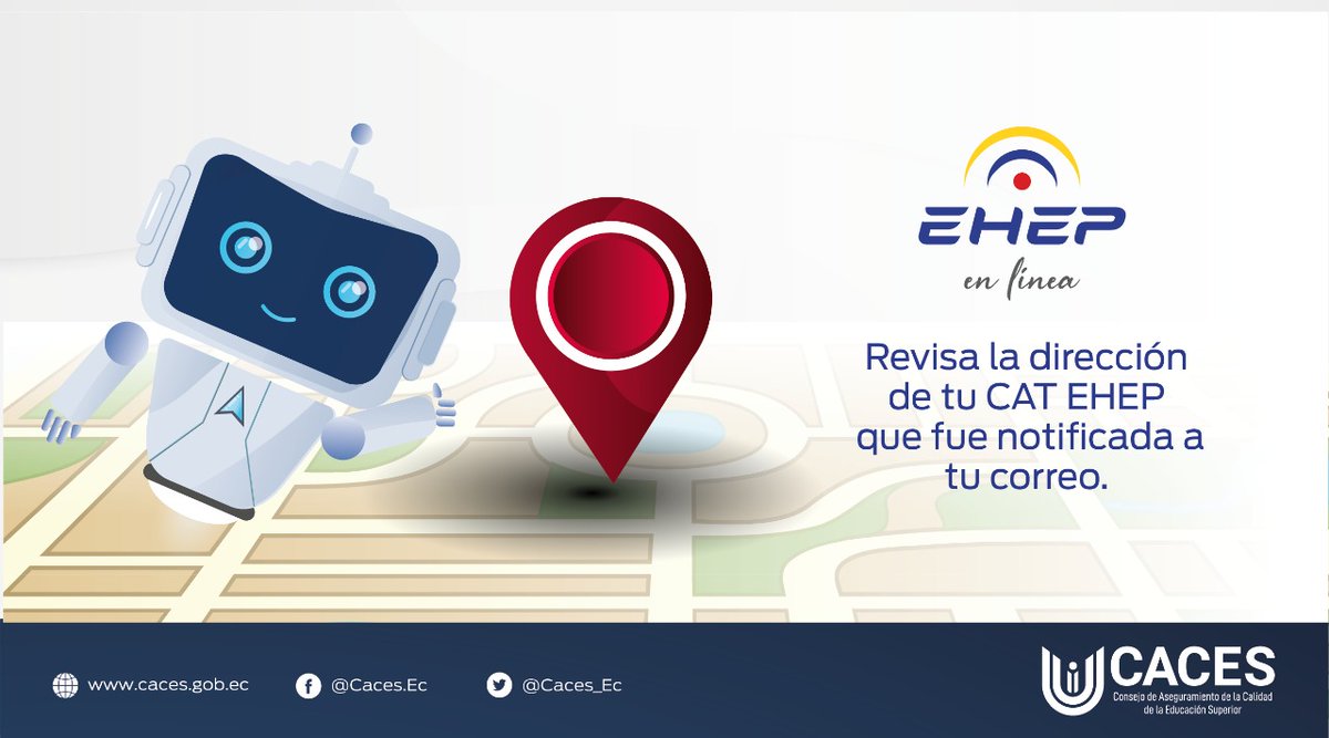 Caces_Ec's tweet photo. #EHEPenLínea 👨‍💻👩‍💻

🔴 Te recordamos la dirección del CATEHEP dónde debes rendir el examen.

Ingresa aquí▶️https://t.co/cZ2Mn3ZmTB https://t.co/5UJal6j8AA