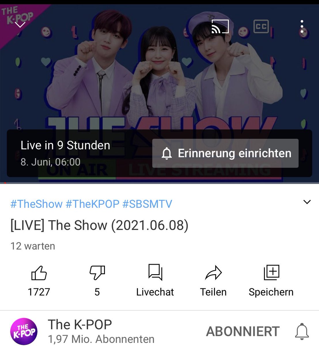 am_monbebe's tweet photo. 🗞INFO 

Amanhã o Monsta X estará no The Show as 6:00am . Vocês podem assistir ao vivo pelo YouTube 
👉 https://t.co/nMvqJOjVbd

Não esquecer a votação ao vivo das 6:05-7:00am 

~monmon 

#One_Of_A_Kind 
 #GAMBLER
@OfficialMonstaX #MONSTA_X https://t.co/3wKW22li3c
