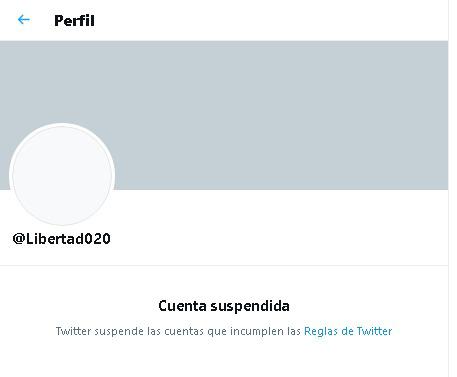 #7Jun| las cuentas del #ceofanb @CeballosIchaso y @Libertad020 fueron suspendidas nuevamente por esta plataforma,  pero seguiremos defendiendo desde nuestras trincheras comunicacionales la verdad. #FANB
#VenezuelaPatriota