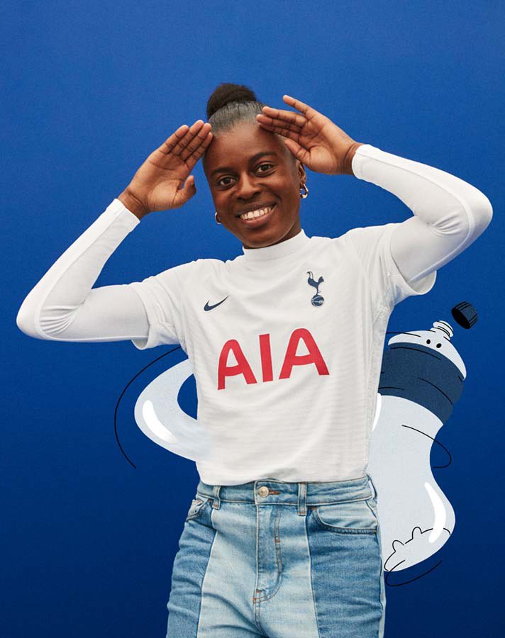 Having finished their season with a win, Tottenham Hotspur will now look to making a clean start next season, and what better way than in the cleanest of white kits, as Nike unveil the new Spurs 21/22 home shirt. https://t.co/MjAbLMMVWP