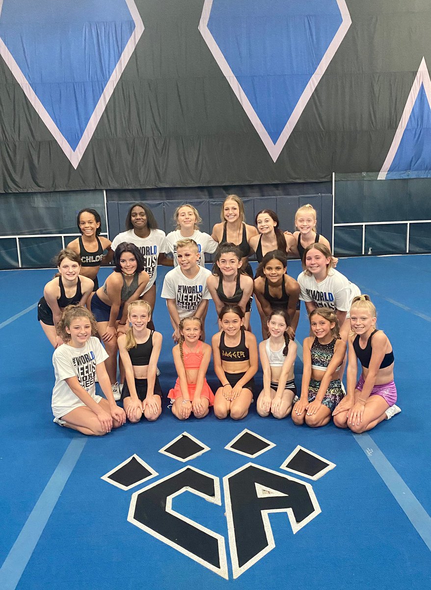 ——> This year will be EPIC<———
☑️ Day 1 of practice ☑️ The start of something we are thankful to be a part of!!! <a href="/CA_Frisco/">CA Frisco</a> <a href="/CheerAthletics/">Cheer Athletics</a> <a href="/ambrelbrannon/">Ambrel Brannon</a> <a href="/zbrannon/">Zac Brannon</a> #ClawsUp #theworldneedsmorecheer