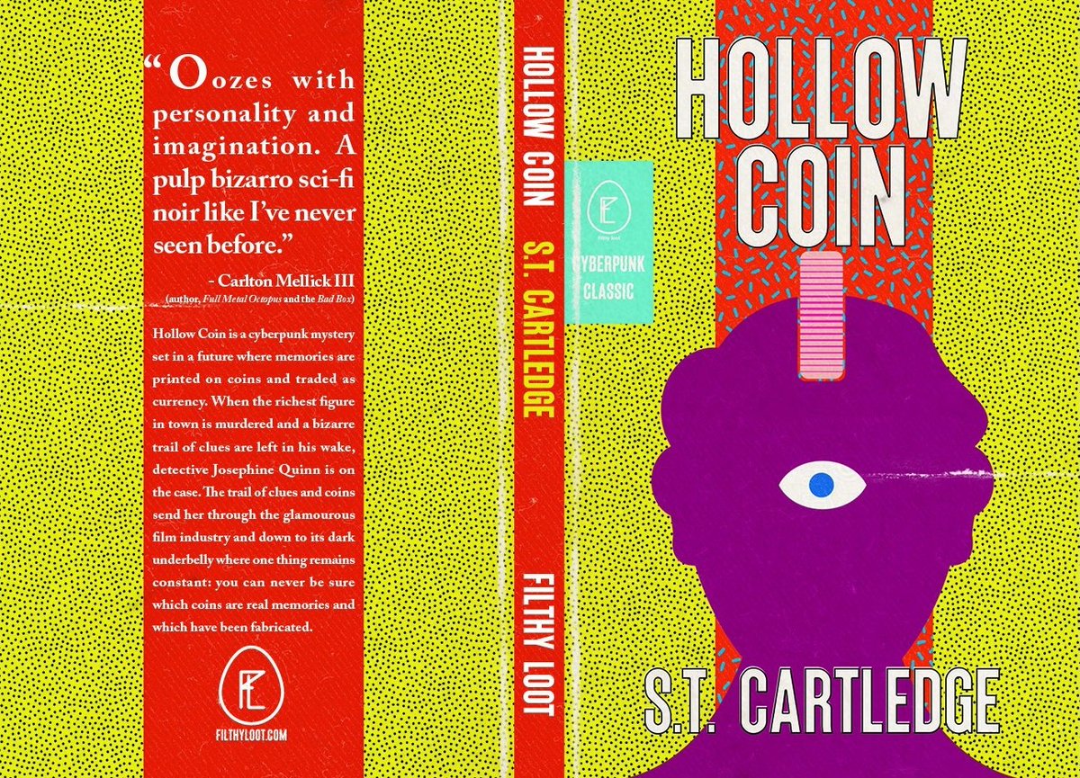S.T. Cartledge πΈ πΈ (@stcartledge) on Twitter photo Been off twitter for a while, might as well come back to show off the cover for my upcoming <a href="/FilthyLoot/">filthy loot</a> novella, Hollow Coin, with a blurb from the godfather of bizarro, <a href="/CarltonMellick3/">Carlton Mellick III</a>. π°π°π° Been off twitter for a while, might as well come back to show off the cover for my upcoming <a href="/FilthyLoot/">filthy loot</a> novella, Hollow Coin, with a blurb from the godfather of bizarro, <a href="/CarltonMellick3/">Carlton Mellick III</a>. π°π°π°