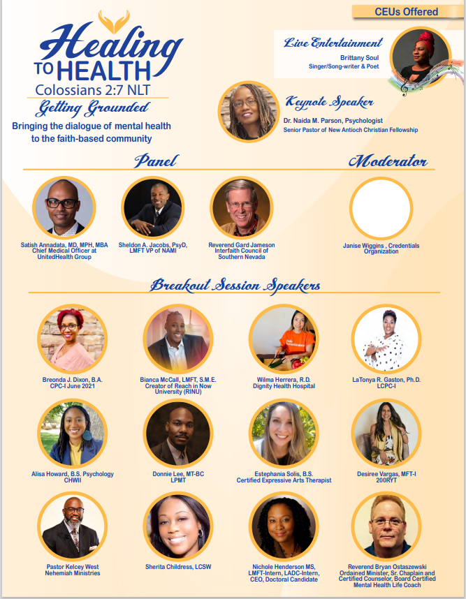 Solutionsofcha1's tweet photo. Meet our Healing to Health Speakers. We will learn more about them daily. Receive 30% off if you register before 6.17.21. Register: https://t.co/TCjIOhjjyZ https://t.co/9cgmVGKOjy