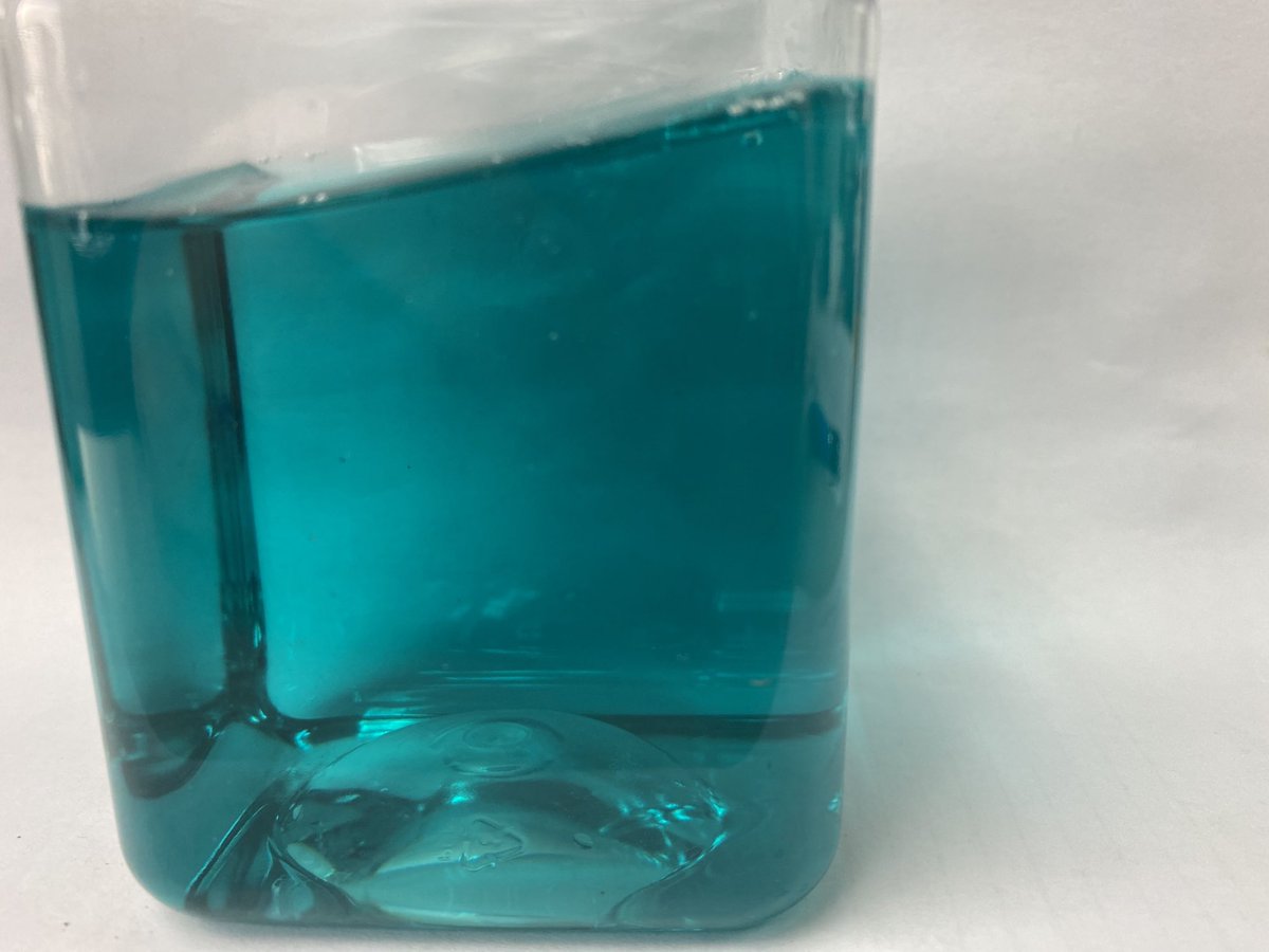 This is why we test first. #Thistrolgold should NEVER be mixed with a #Sulfate based product unless you want a new sprayer! #SentinelWG EDTA traces are suitable and probably your only option. ⁦<a href="/NufarmAustralia/">Nufarm Australia</a>⁩