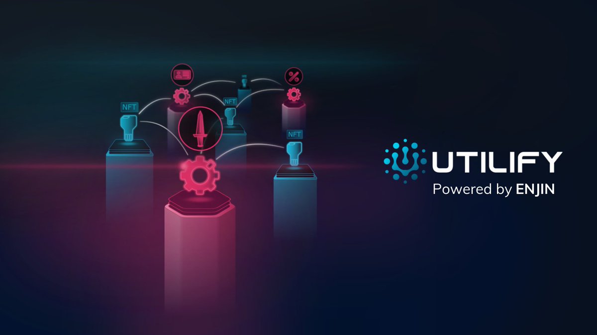 enjin's tweet image. Whether you're a developer looking to add utility to #NFTs or a collector looking for a non-fungible with endless potential, @UtilifyOfficial is the bridge for everyone. 🤝

Find out how Utilify is taking NFTs to the next level: enj.in/pbe-utilify

#PoweredByEnjin