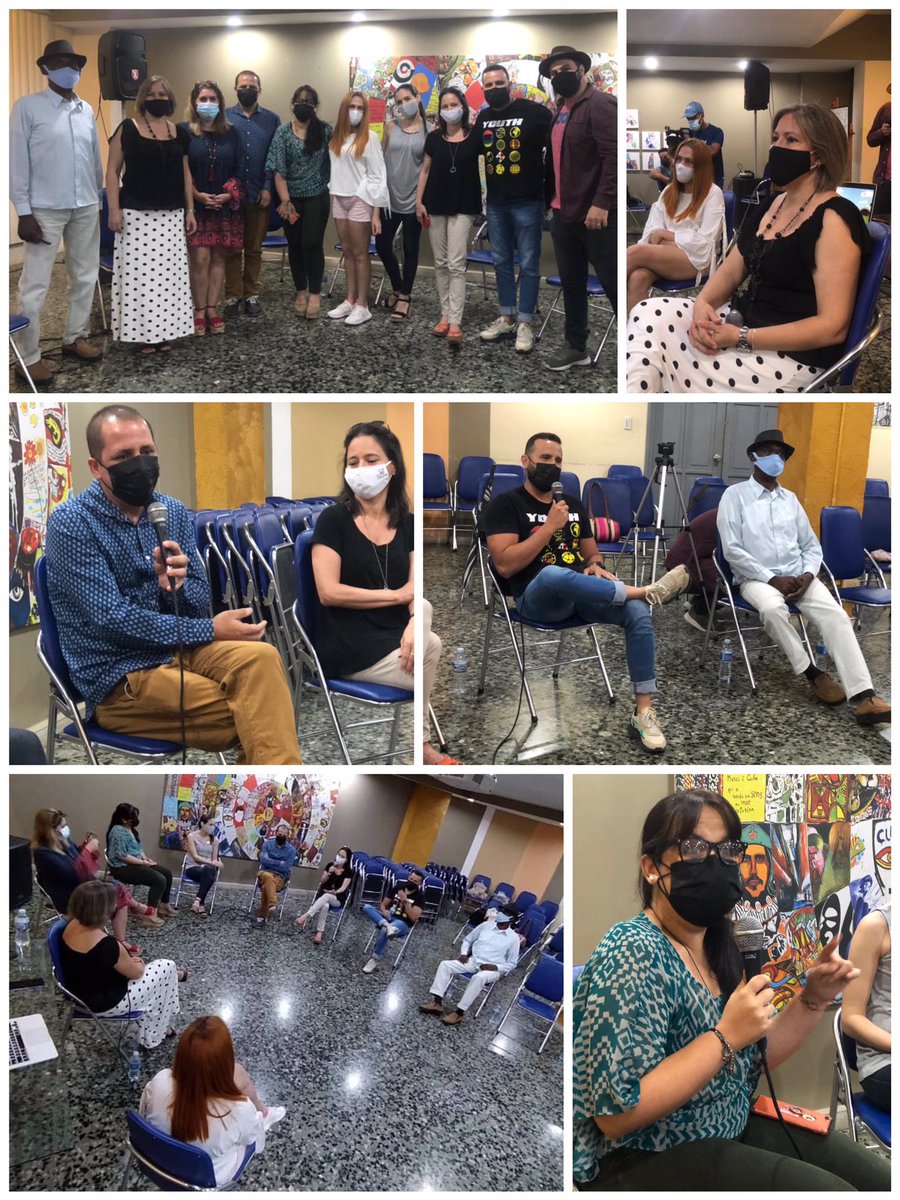 Feliz 🙂 por encuentros como este...🎧🇨🇺
♦️ Representación de Egresados del Perfil de Dirección Musical de Sonido del Instituto Superior de Arte, en el marco de la XX Conferencia Científica sobre Arte y Cultura.
♦️ 30 años formando profesionales amantes de la música y el sonido.