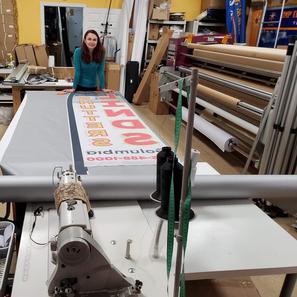dolphiespromo's tweet photo. Another busy Monday - Running the Production for Outdoor Pop Up 10x10ft TENTS + Custom Dye-Sublimation Printed Canopies https://t.co/89OgeC2Md8 #dyesublimationprinting #dyesublimation #dye #dyesub #local #toronto #canopy #marketing #tent #customtents #customtent #printedcanopy https://t.co/DI0k0c37FG
