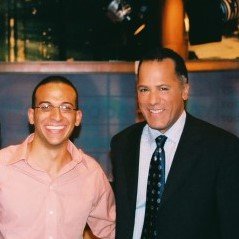 BigadShaban's tweet photo. There's a lot of noise to make sense of nowadays, so we're launching a 7pm newscast to #MoveYouForward.

@NBCNightlyNews w/ Lester Holt moves to 6:30pm.

Another perk of moving forward, rimless glasses are no longer a thing. 👓
Throwback to when I was @LesterHoltNBC's intern. 📺 https://t.co/uZ5UY348mO