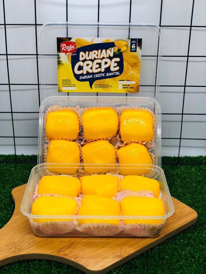 saraharizan's tweet image. Hi warga twitter! Suka Sarah nak bgtahu yang sekarang Sarah dah jadi agent Durian Crepe Rabi 🙆‍♀️

To anyone yang teringin nak makan dessert sedap yakmatt and comes with original Durian D24, boleh ws Sarah to order okay?

Just click below link to order ⤵️
bit.ly/Durian_Crepe