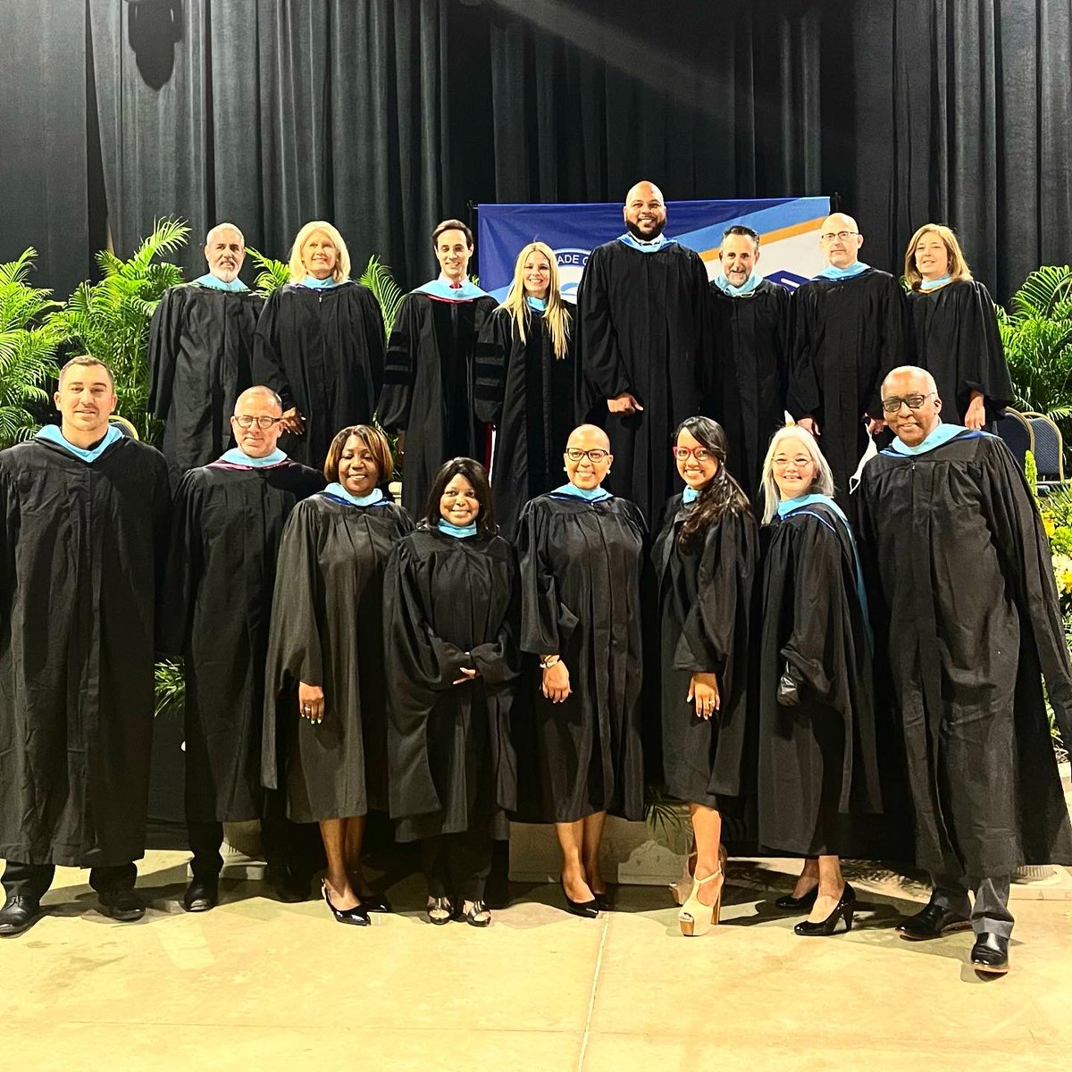 The faculty of Miami Killian Senior High celebrating it’s 53rd Commencement Ceremony 🎓 Class of 2️⃣0️⃣2️⃣1️⃣ #GoCougars #TheK #WeAreKillian #TheLegacyContinues <a href="/MDCPSSouth/">South Region Office</a>