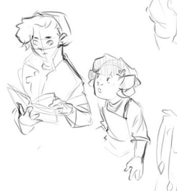 Mediocre daily Tubbo content (7/30) today I offer my first drawings I ever did of Tubbo from back in January #tubbofanart