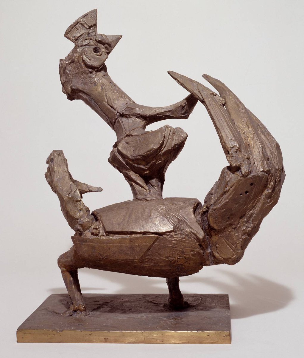 TateArtBot's tweet photo. Bernard Meadows, Startled Bird, 1955 https://t.co/4UjCSCT0V9 #tatemuseum #bernardmeadows https://t.co/FPf0GwC3G3