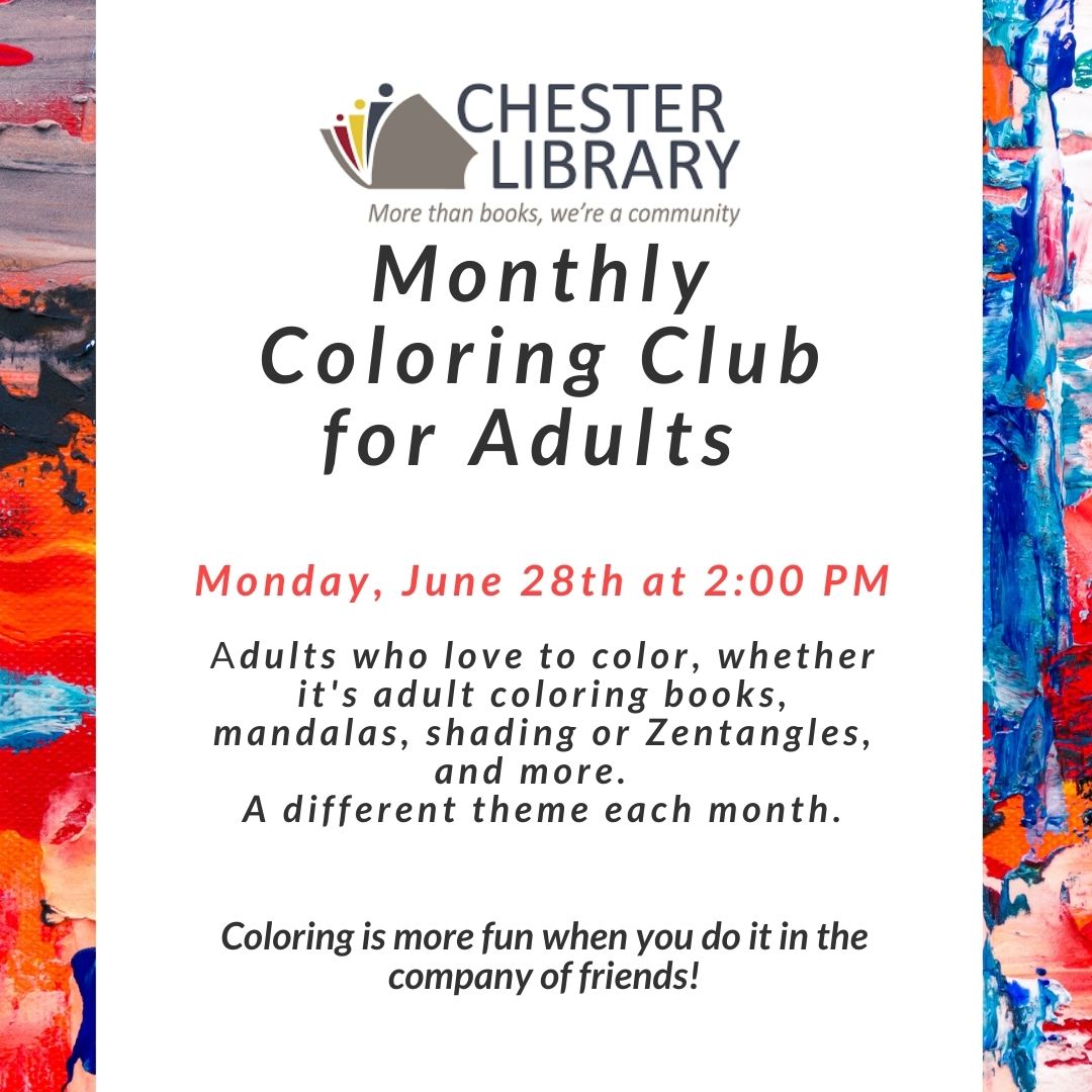 ChesterLibrary's tweet image. 