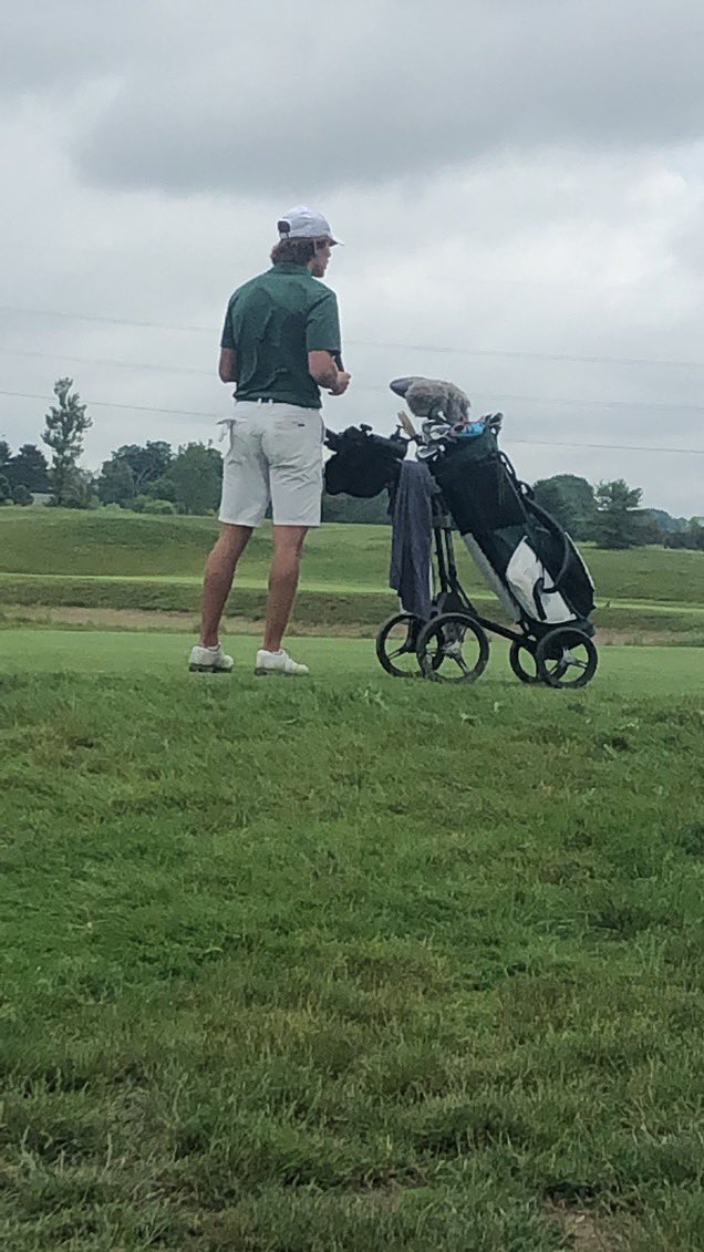 Jackson Watkins moves on to the Regional by shooting a 73 today. The Boy's Golf Regional will be played again at Champions Pointe on Thursday, June 10th.