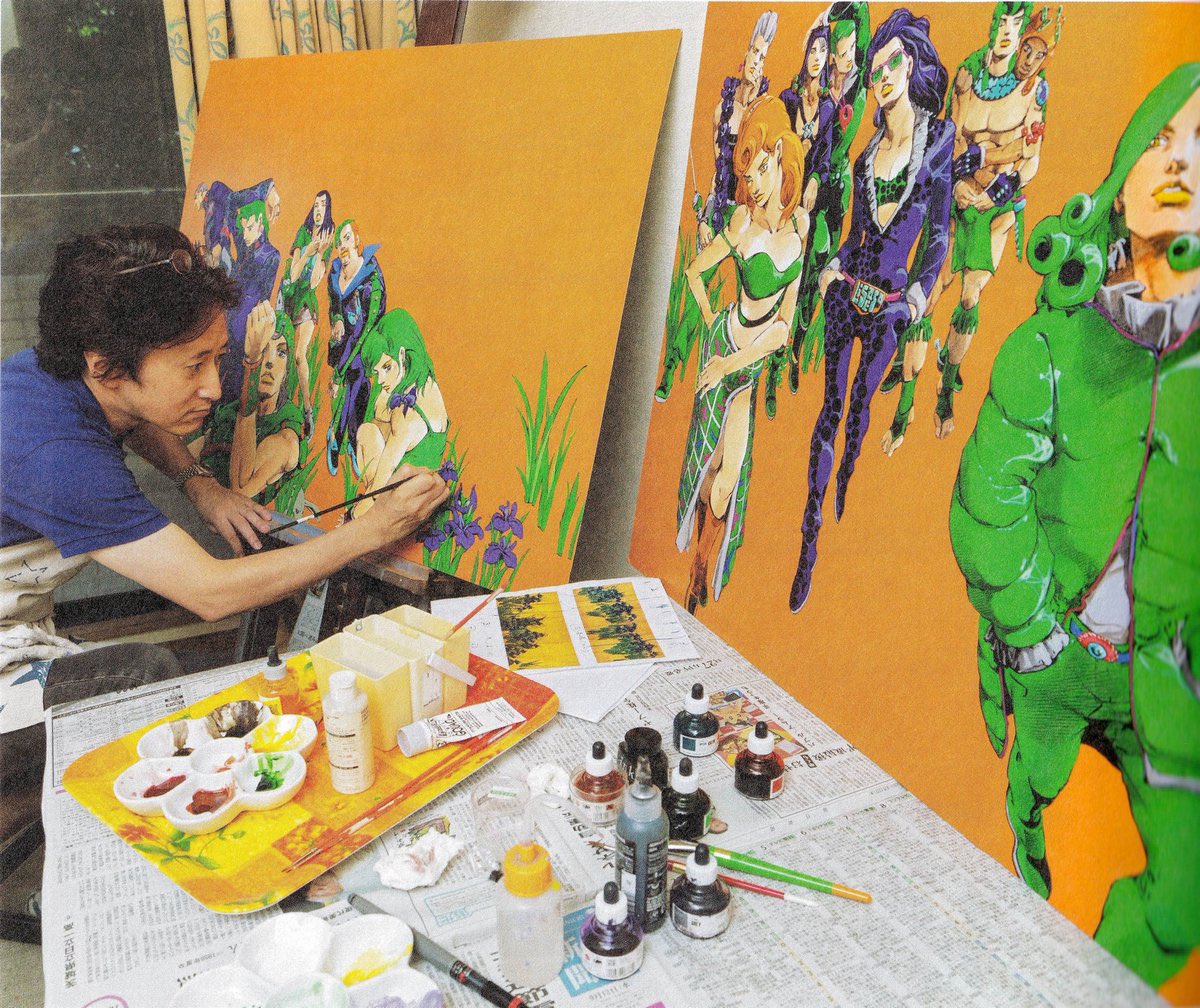 Happy birthday Hirohiko Araki the creator of jojos  