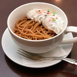 パスタをコーヒーで茹でる!？名古屋・ロンドベルで驚きの新スイーツが誕生した模様!