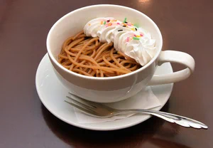 パスタをコーヒーで茹でる！？名古屋・ロンドベルで驚きの新スイーツが誕生した模様！