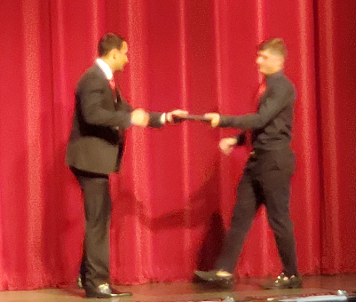 LenapeAthletics's tweet photo. No better selection than Luke Cole for the @LilleyStrong Award at tonight’s Lenape Football Team Celebration!  Congratulations, Luke!! https://t.co/vO6aB9Y71d