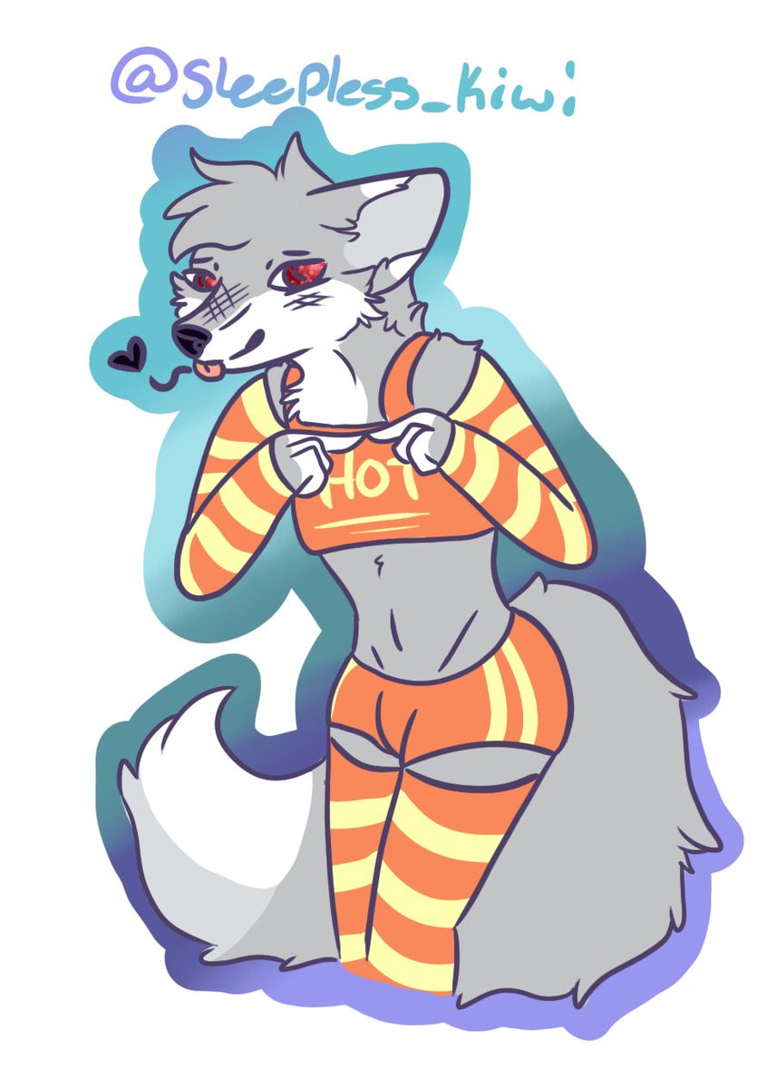 Sleepless_Kiwi's tweet photo. Femboy art as requested for @KendallFireV2 Hope you like it :3c https://t.co/PLx9SvA8Nc