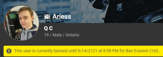 Havent logged on since december 5th 2020 but I got banned so that's dope