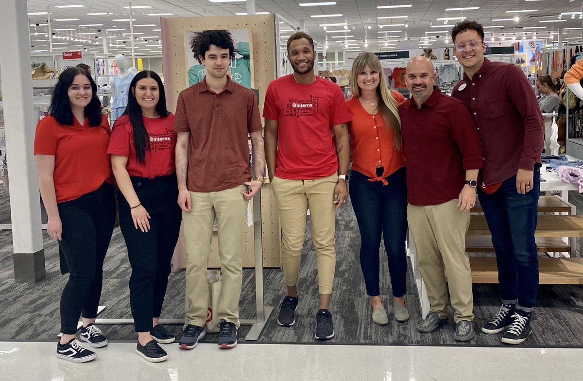 I am really excited to once again be able to offer Target’s leadership based internship to this select group of students!  It is rewarding to see the developmental growth they achieve and the opportunity to propel a career.  #targetcareers #targetinternship <a href="/OneEyedLance/">Lance Leithead</a>