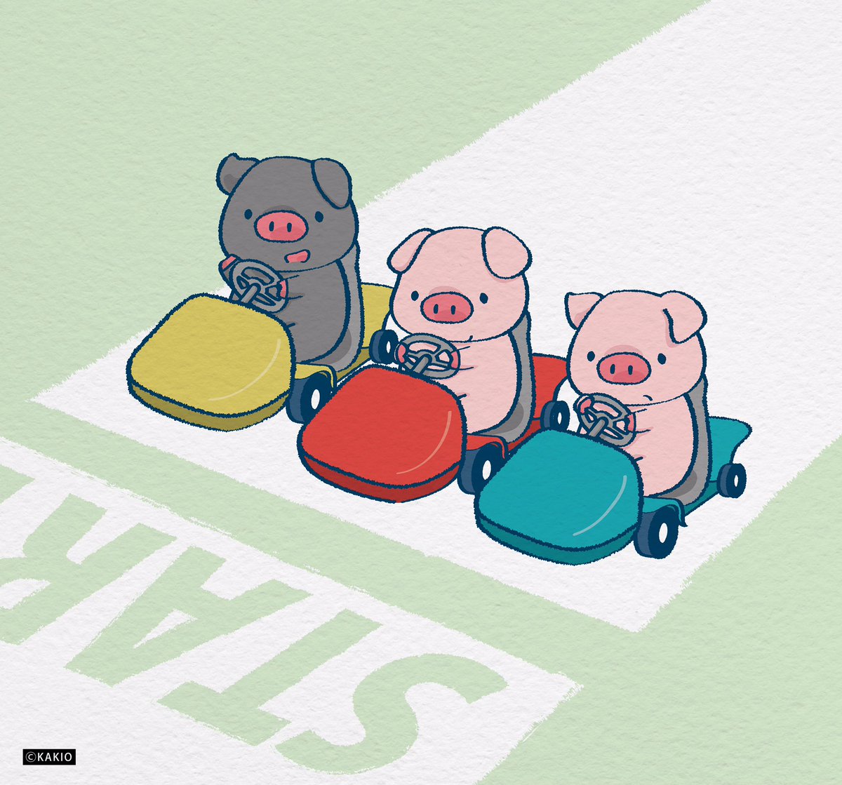 かきお Suzuriで販売中 とんとんレース イラスト イラスト好きな人と繋がりたい 絵描きさんと繋がりたい かわいいイラスト ゆるいイラスト 絵描き 落書き デザイン レース カーチェイス 車 ゴーカート 動物 ブタ ミニブタ かきお Suzuriで販売中 とんとんレース イラスト イラスト好きな人と繋がりたい 絵描きさんと繋がりたい かわいいイラスト ゆるいイラスト 絵描き 落書き デザイン レース カーチェイス 車 ゴーカート 動物 ブタ ミニブタ