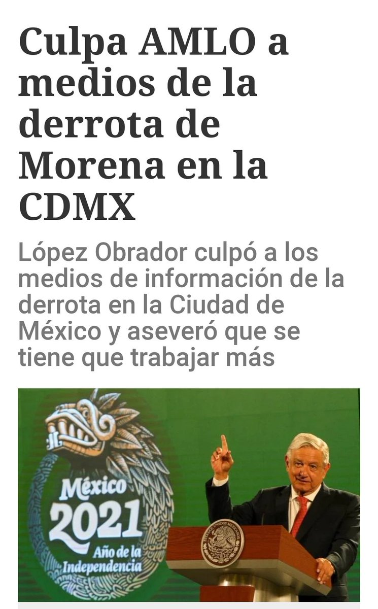 OmarBelloDDHH's tweet photo. Qué trivialidades del presidente López Obrador al decir que en la Ciudad de México morena perdió porque los electores recibían información ¿o sea quiere decir que donde gano la gente es más ignorante de lo que pasa, y por eso votaron por morena?... https://t.co/ChZ9uIj5O1