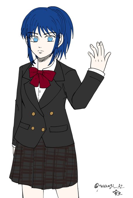 ブレザーのtwitterイラスト検索結果