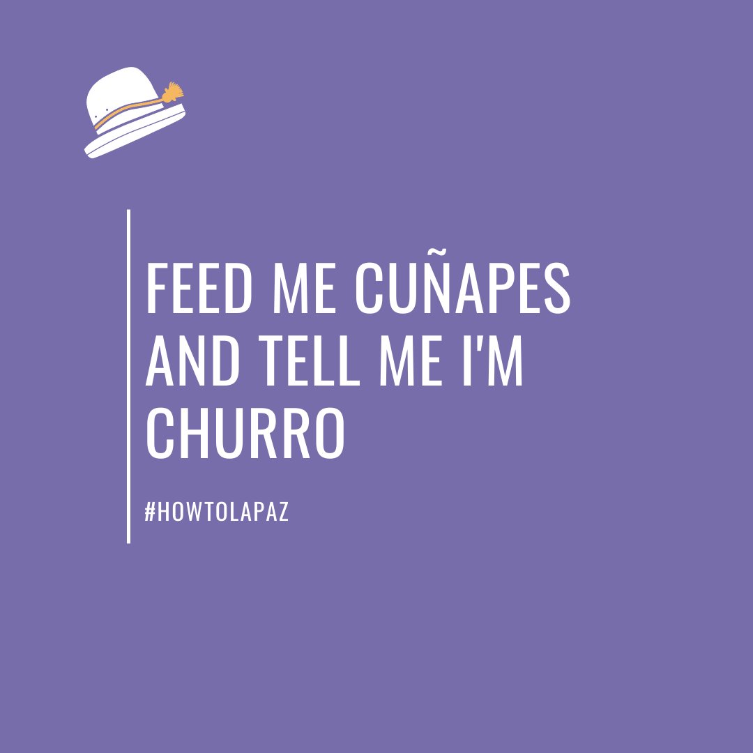 howtolapaz's tweet photo. Nothing more, nothing less <3
#howtolapaz #churros #cuñapes #streetfood https://t.co/TNqho4Fxev