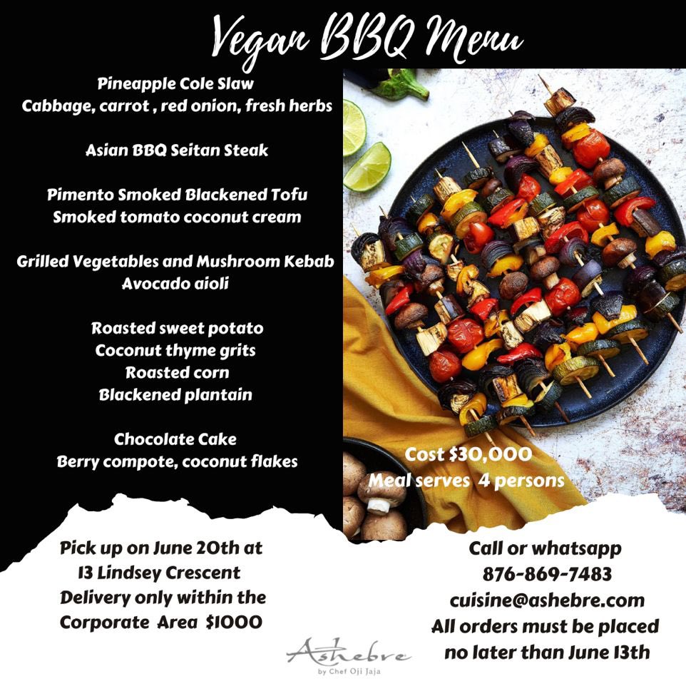Celebrate Dad with an Ashebre Experience.

It’s the final week to order.

#FathersDay 
#FathersDayMenu
#BBQ
#Vegan
#Meatlovers
#CelebrateDad
#OurHero
#OurKing
#ChefOjiJaja
#Ashebre