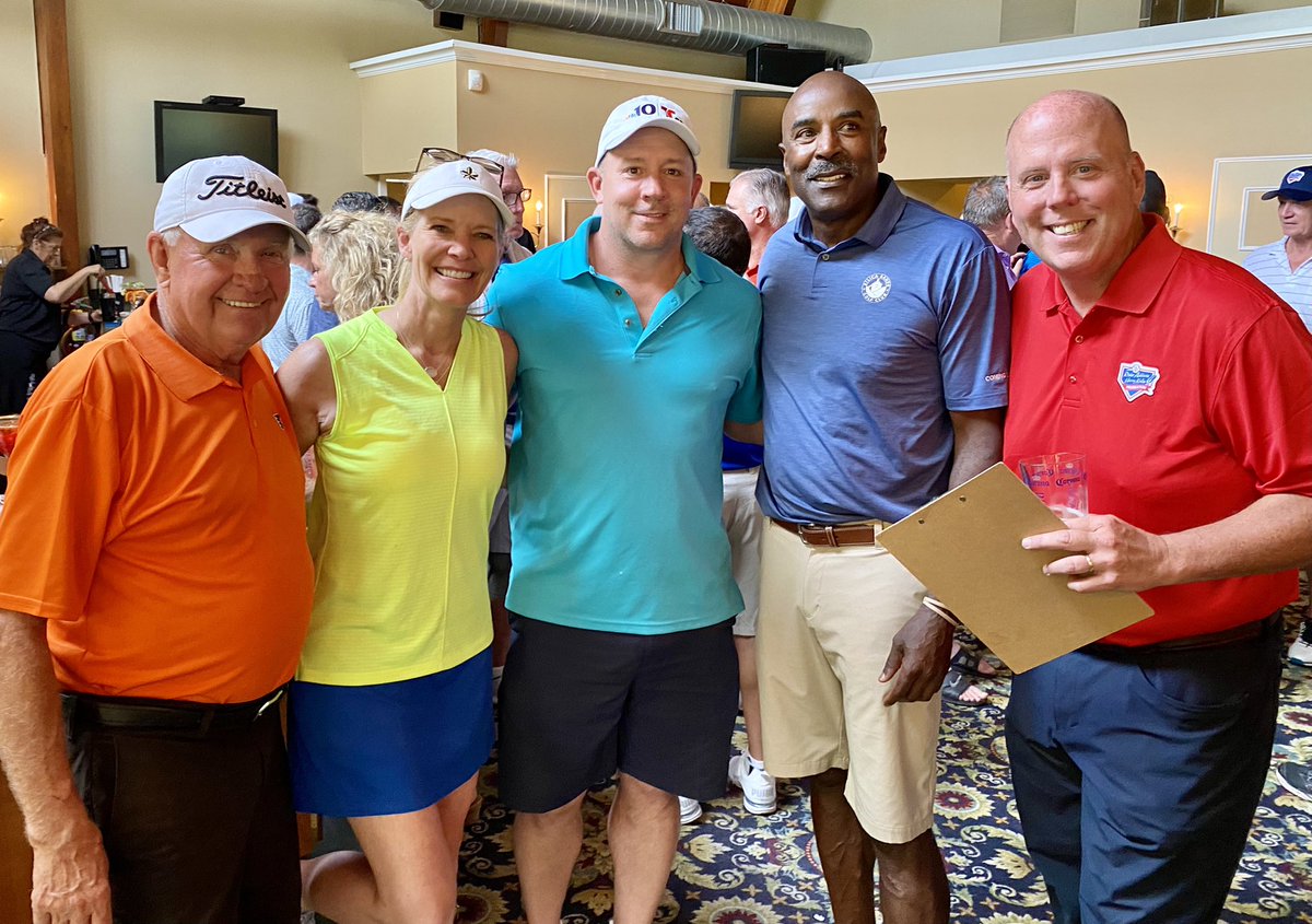 lesliegudel's tweet photo. What a great day on the course in honor of two baseball legends @AshburnKalas. Great seeing so many old friends. Excellent job by Ruben Amaro, Jr for pulling it together and @TMacPhils, who was great with the mic, as always. Great day, great cause. https://t.co/qDQTYOIydQ