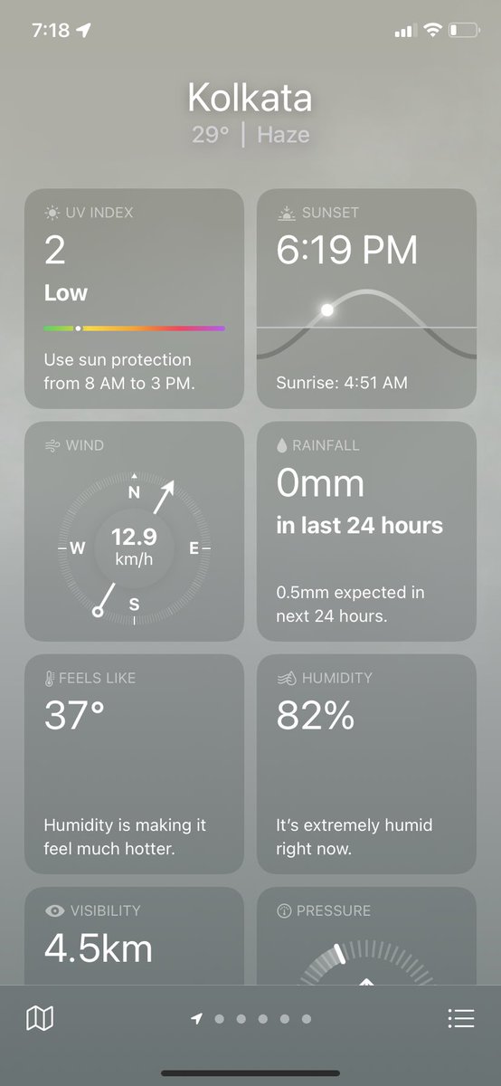 DuttaHomagni's tweet image. Damn Apple really went the extra mile with the weather app 👀  #Apple #ios15 #ios15beta