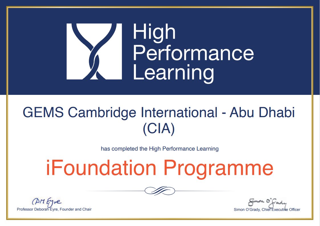 We have received our <a href="/HPLedu/">High Performance Learning</a> IFoundation Accreditation. Our reception area has been made extra special with these 2 new additions. So proud of all of our staff, learners and parents. HPL visibility is key to share <a href="/eyre_deborah/">Professor Deborah Eyre</a> vision.  <a href="/carriebeech/">Carrie Beech</a> <a href="/vkymrtn/">Vicky Martin Learning Leader</a>