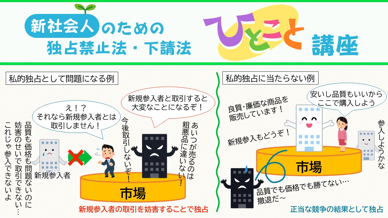 公正取引委員会 on X: 