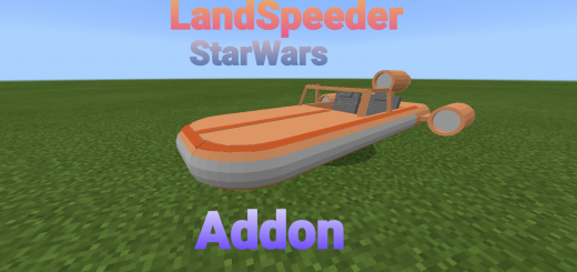 MCPEDL's tweet photo. LandSpeeder Addon StarWars Beta - https://t.co/LK6xHNMO3b - By Minigar Corporation https://t.co/oXQ4jqaBXY