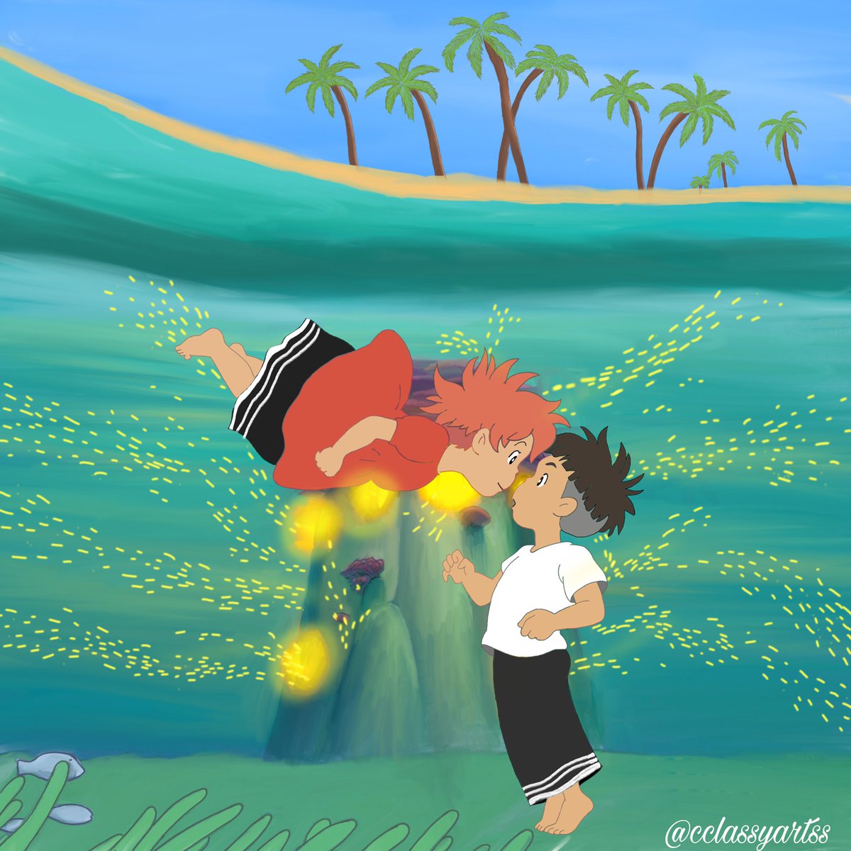 Sosuke Ponyo Wallpaper