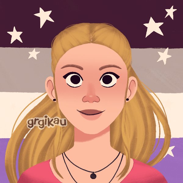 Look at this😊 It's me. Thanks for creating this picrew <a href="/grgikau/">Kasey “looking for work” Uhter</a> 🖤💜