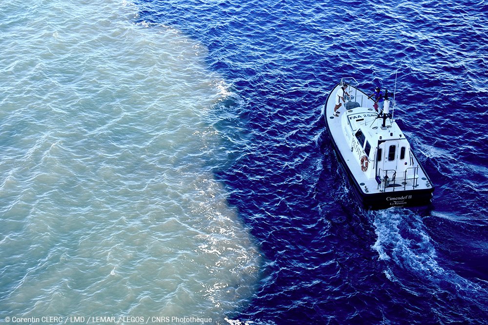 #CNRSocéan 🌊  Le 8 juin est la journée mondiale de l’#océan, espace de recherche, de coopération et de ressources. Toujours mobilisé, le #CNRS lance ce même jour un programme prioritaire de recherche (PPR) "océan et climat".⁣
Que voit-on ici ? L’inte… instagr.am/p/CP2UHPbDU2W/