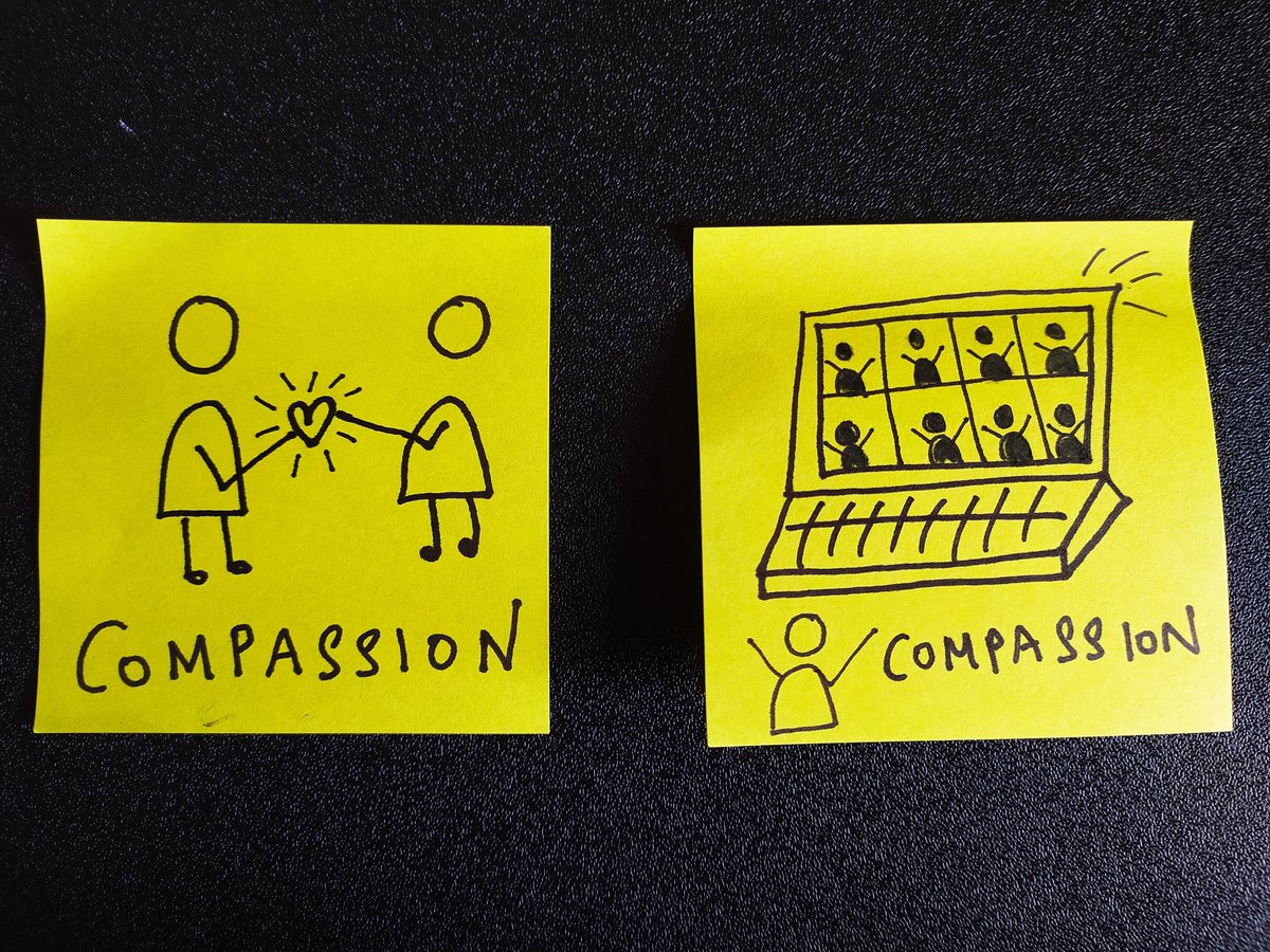 S_scoops's tweet image. Let&apos;s flex our visual muscle 💪👀 

🖍️How would you draw the word &quot;Compassion&quot;. 
🖍️Here&apos;s mine
🖍️Share your #doodle &amp;amp; tag #thinkvisuals #visualprompts 
🖍️You could either replicate this or create your own &amp;amp; share. 

Look forward!