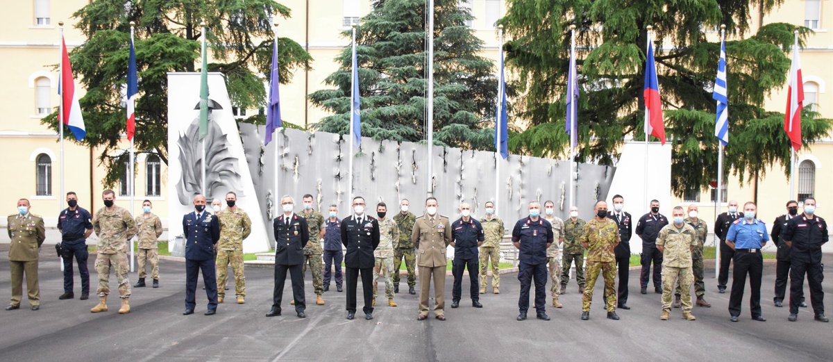 NSPCOE's tweet photo. Kick-off of the Seminar 4 Institutional Advisors on #StabilizationAndReconstruction,#SecuritySectorReform,#SecurityForceAssistance/#SFA &amp; #StabilityPolicing/#SP, co-organized by @NATOSFACOE &amp; @NSPCOE @ intl. #StabilityPolicingHub,#Vicenza. #WeAreNATO #StrongerTogether #SPOpenClub https://t.co/YeVy0Mhmfi