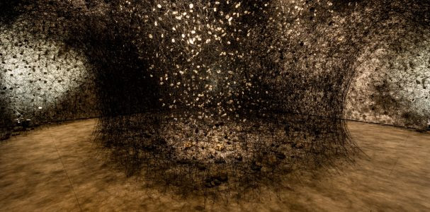 Tigomigo_'s tweet photo. Amb moltes ganes de poder visitar l'obra 'In the beginning was…' de Chiharu Shiota a @plantaproject  #contemporaryart https://t.co/KtYr3pItFJ