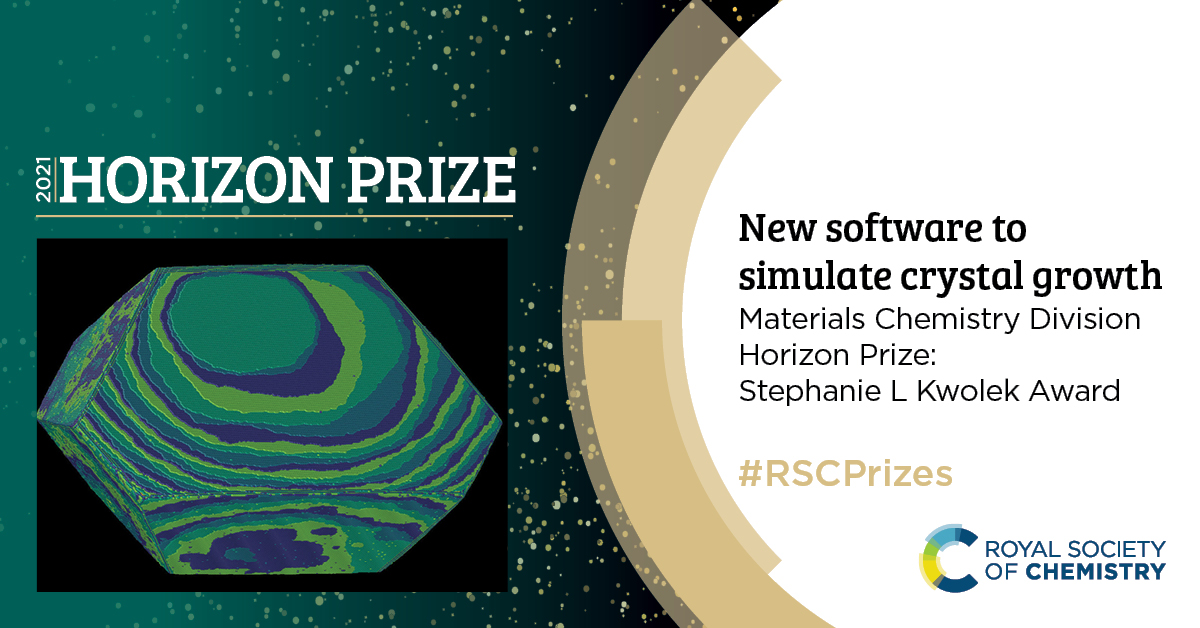 Absolutely thrilled to share that <a href="/CrystalGrowerX/">CrystalGrower</a> has been awarded the Materials Chemistry Division Horizon Prize in this years #RSCPrizes ! Grateful to all our team and many collaborators who have been a part of this work . Check out more details here: rsc.org/prizes-funding…