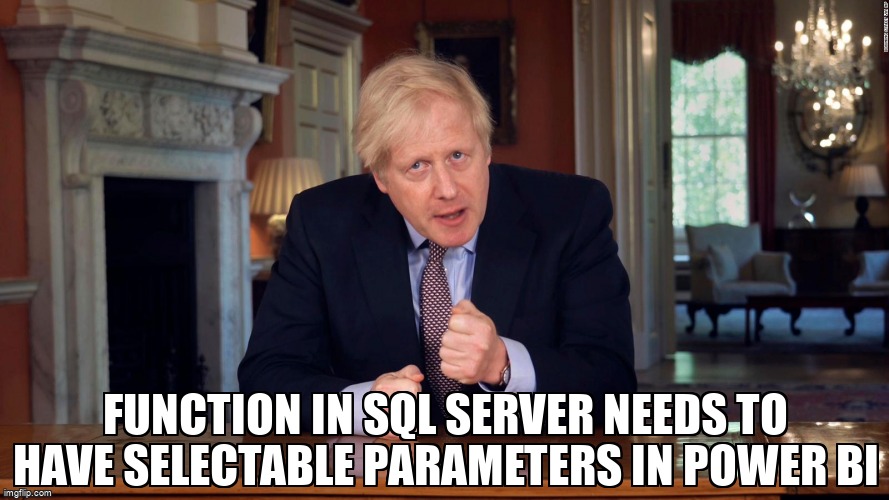 overflow_meme's tweet image. Function in SQL Server needs to have selectable parameters in Power BI stackoverflow.com/questions/6788… #powerbi #sqlserver #userdefinedfunctions