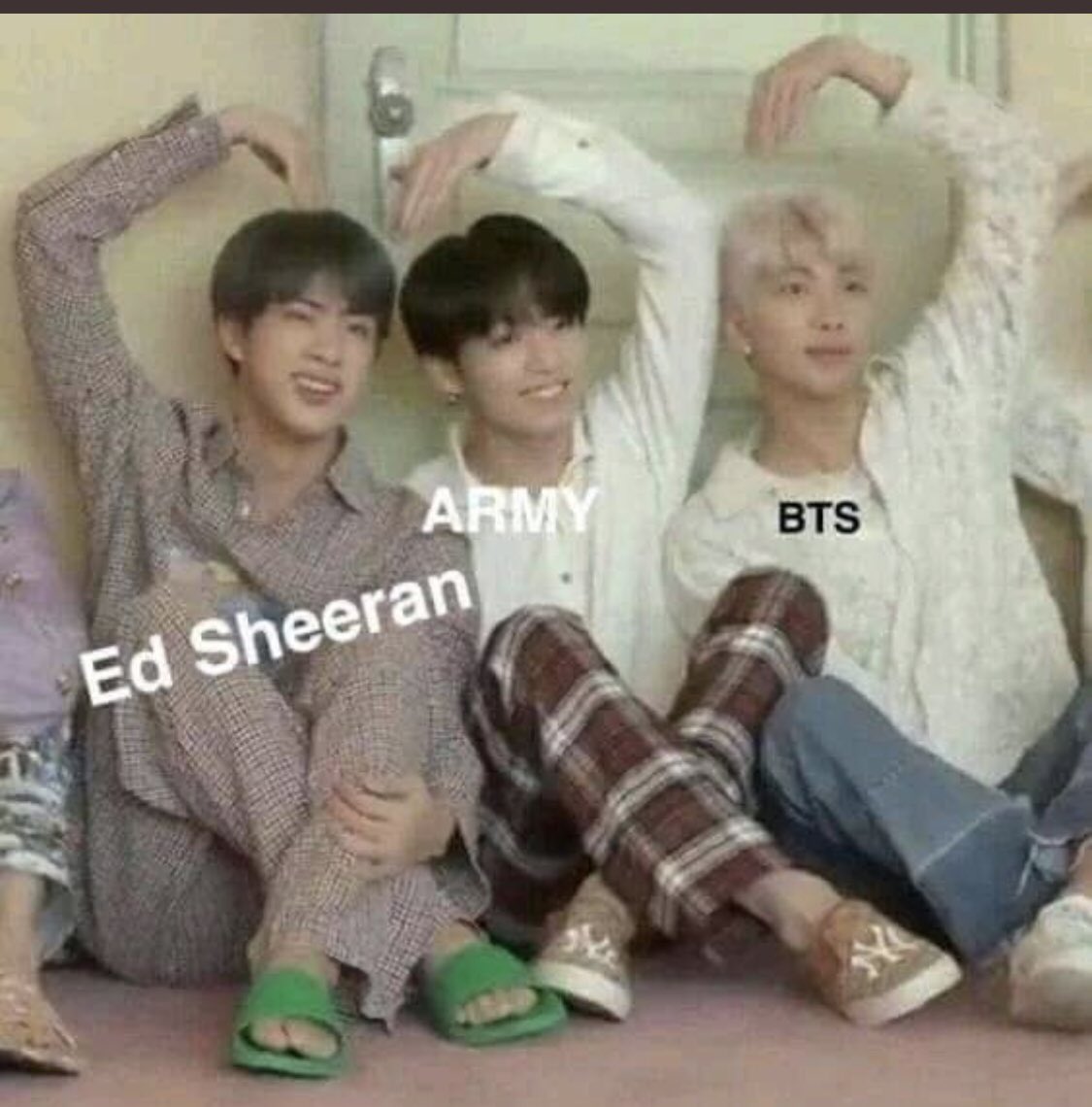 Ayesha16977472's tweet photo. @bts_bighit where doing this trend again lmao I'm joining this party Jungkook sorry love as well as rest of bts besides yoongi but y'all brought this upon urself #yoongiisloyal #edsheeranisourboy https://t.co/KQKstjbcpR