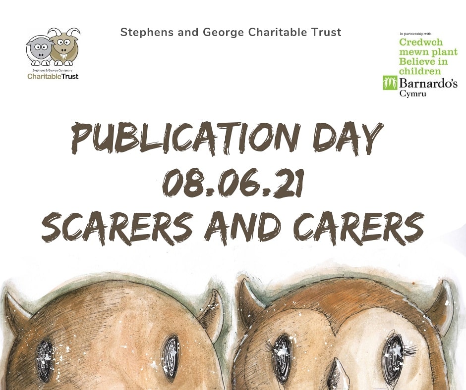 How exciting, it's Book Launch day for Scarers and Carers.

A new book written in collaboration with eight young carers from Merthyr Tydfil.

You can buy via eBay store for £5 (plus P&amp;P)  ebay.co.uk/itm/1941792588…

#booklaunch #bookbirthday #youngcarers #merthyrtydfil #carersweek