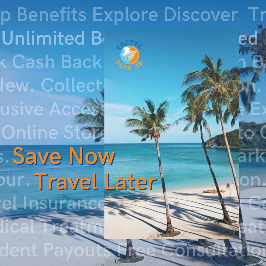 randomtravelPH's tweet photo. SAVE NOW. TRAVEL LATER. 

You can secure your travel budget and plans while waiting for your next beach escapade. How? Sign up to Travel Save Up Program, save and travel soon without any worries. 

For more details and how to register, check our website: 
https://t.co/crAhbDljg6 https://t.co/AMb5muEuqB