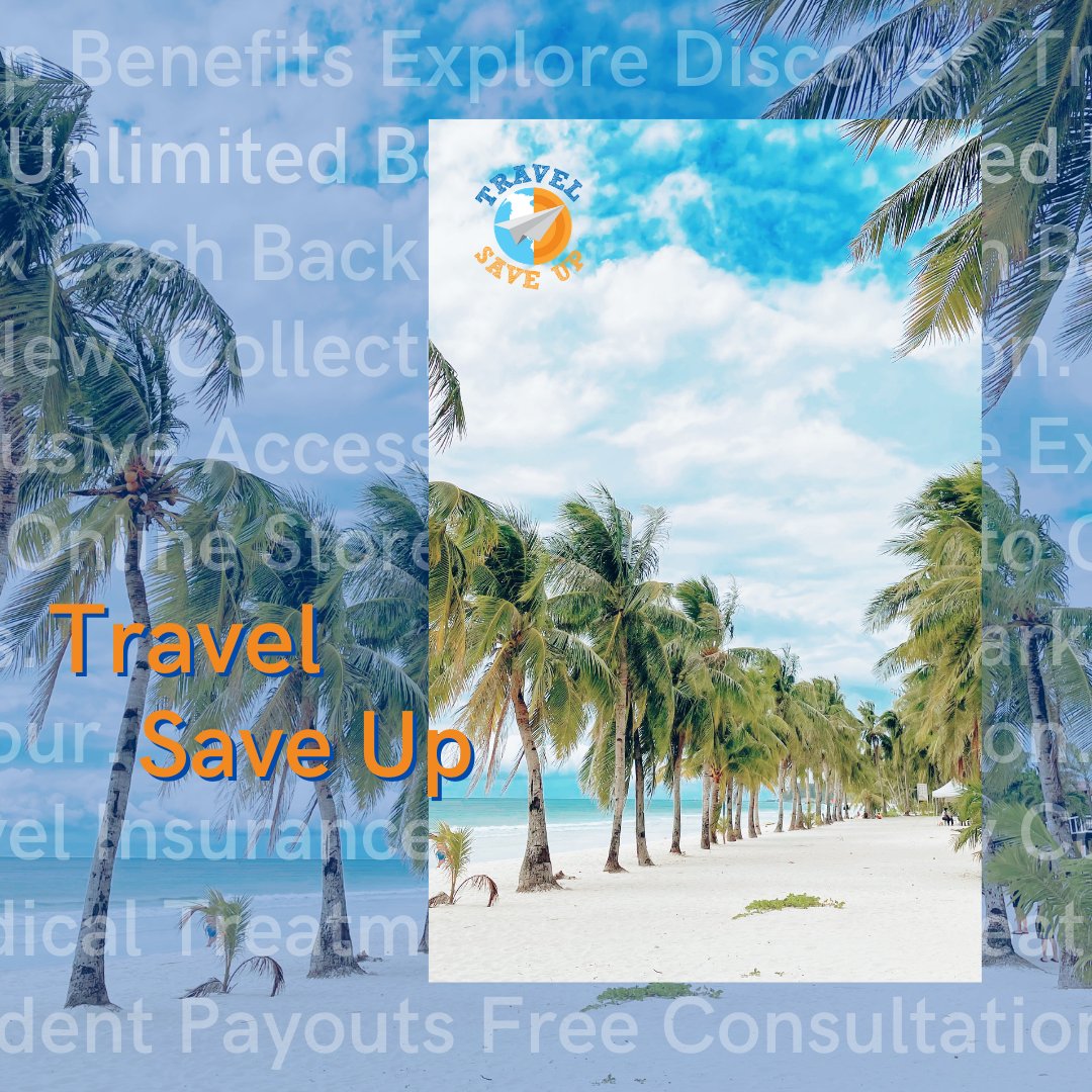 randomtravelPH's tweet photo. SAVE NOW. TRAVEL LATER. 

You can secure your travel budget and plans while waiting for your next beach escapade. How? Sign up to Travel Save Up Program, save and travel soon without any worries. 

For more details and how to register, check our website: 
https://t.co/crAhbDljg6 https://t.co/AMb5muEuqB