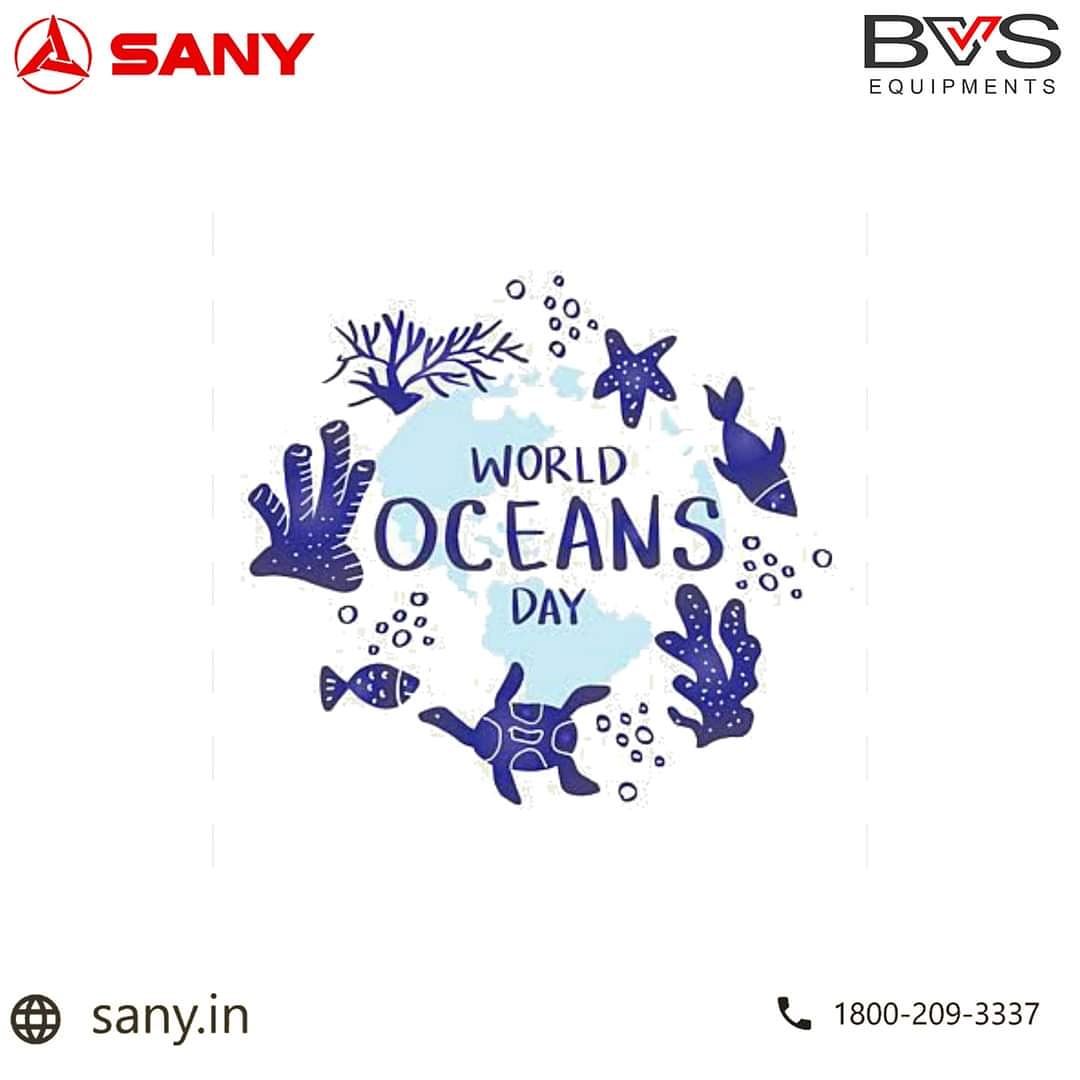 bvs_equipments's tweet photo. Sany &amp; Bvs Equipments wishes world ocena day 

#SanyIndia #SanyExcavator #BVSEquipments #BVS #northgujarat #SouthGujarat #vocalforlocal #makeinindia #punemanufacturing #worldoceanday2021 https://t.co/H4I5wxm2iC
